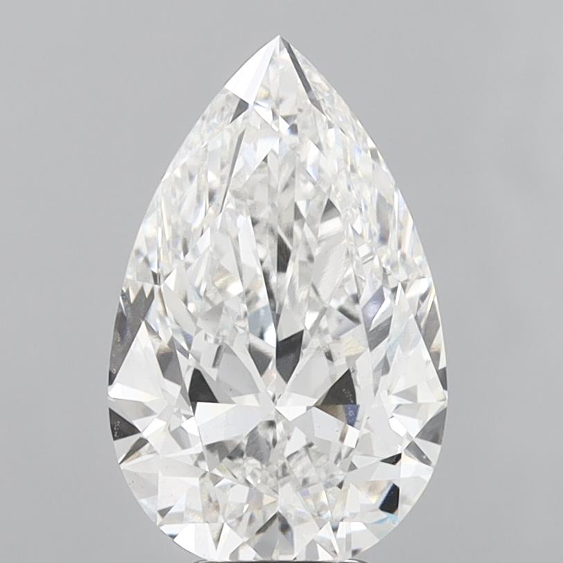 6.01 ct. pear Lab Grown Diamond front image