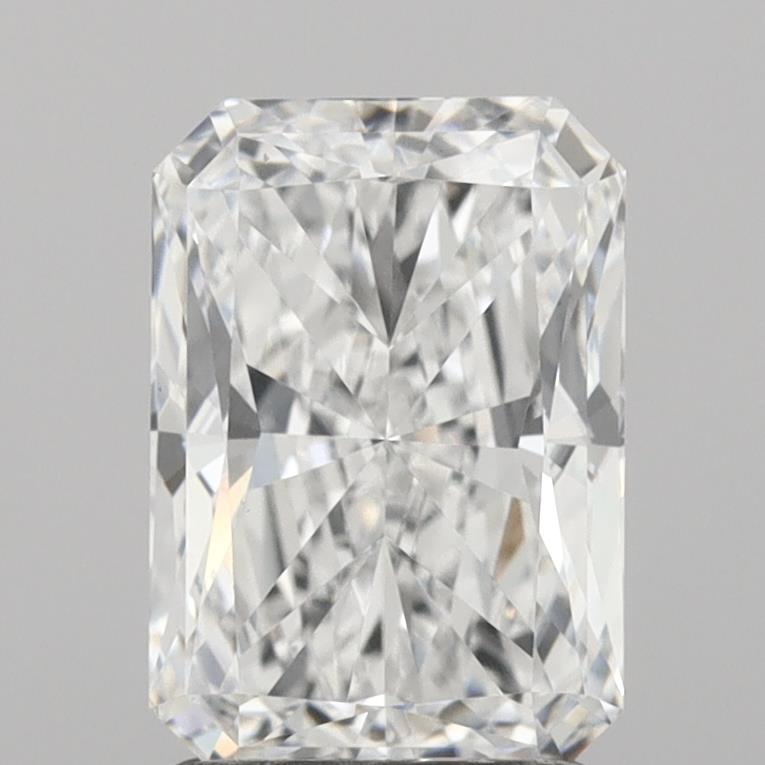 2.02 carat d VVS1 EX Cut IGI radiant diamond
