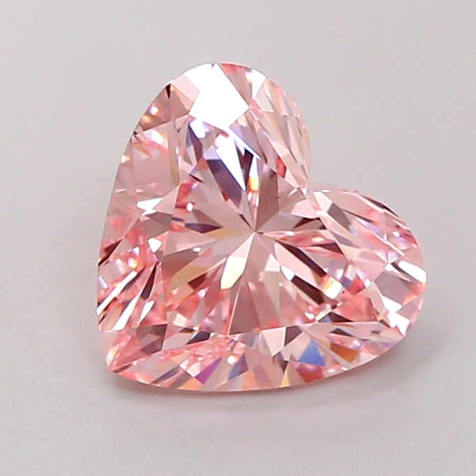2.0ct Heart Fancy Vivid Pink VS1 IGI