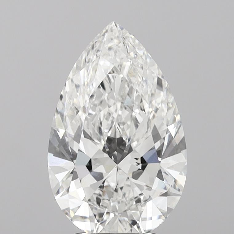3.72 ct. pear Lab Grown Diamond front image