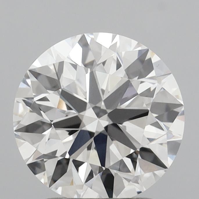 2.09 carat f VVS2 ID Cut IGI round diamond