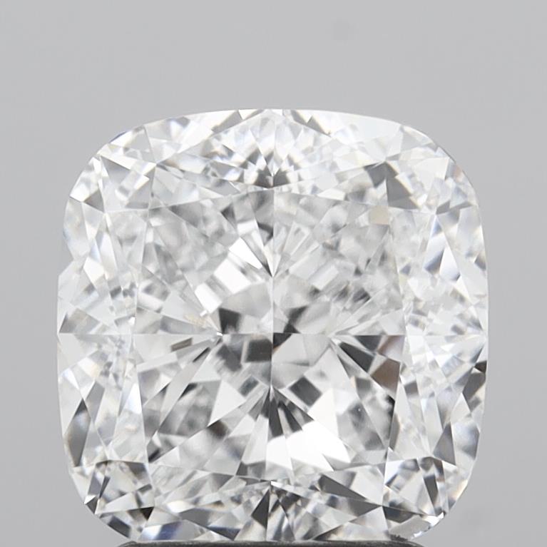 2.51 carat d VVS1 EX Cut IGI cushion diamond