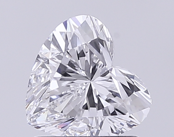 1 carat d VVS2 EX Cut IGI heart diamond