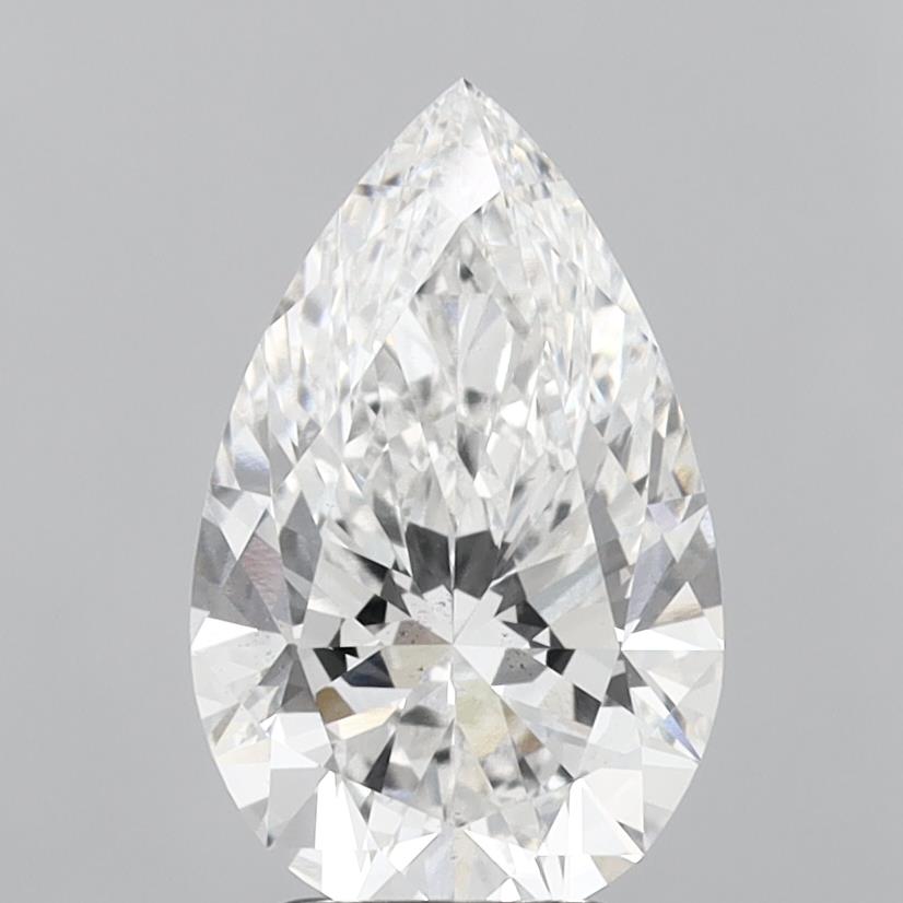 3.45 carat e VS2 EX Cut IGI pear diamond