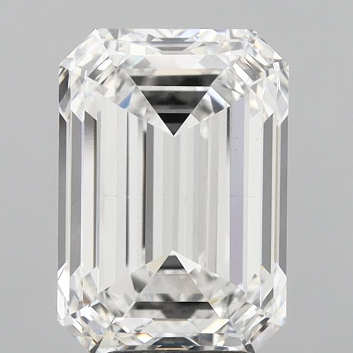 5.51 ct. emerald Lab Grown Diamond front image