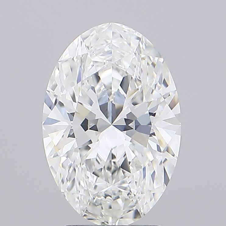 2.93 ct. oval Lab Grown Diamond front image