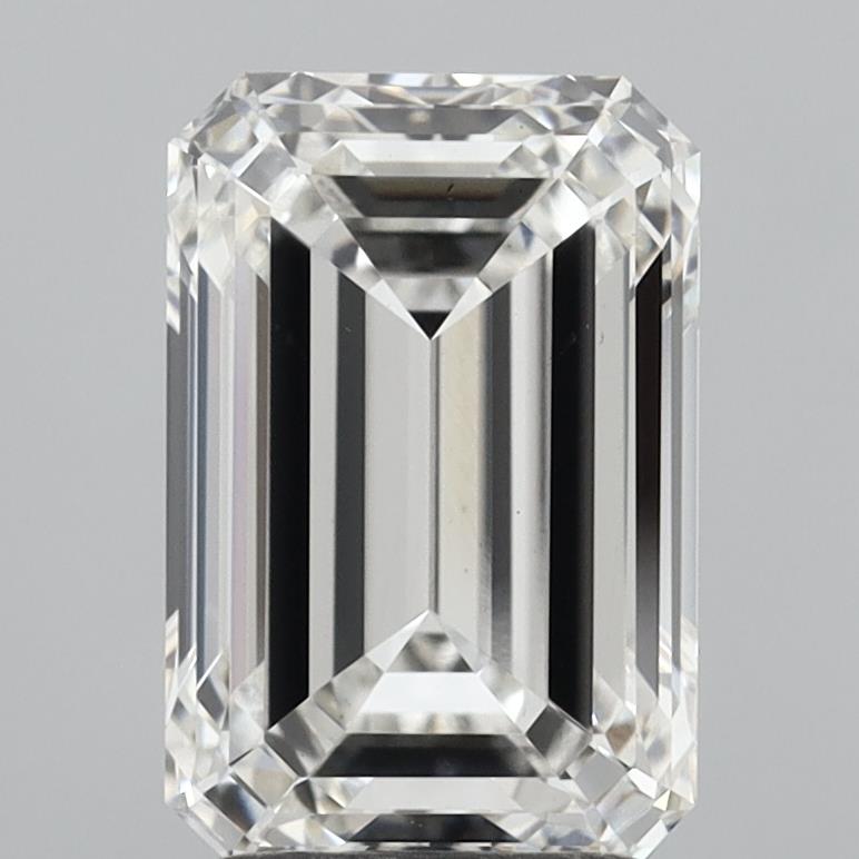 2.88 ct. emerald Lab Grown Diamond front image
