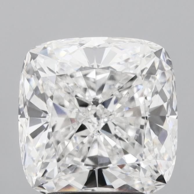 3.09 ct. cushion Lab Grown Diamond front image