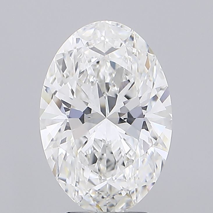 4.02 ct. oval Lab Grown Diamond front image