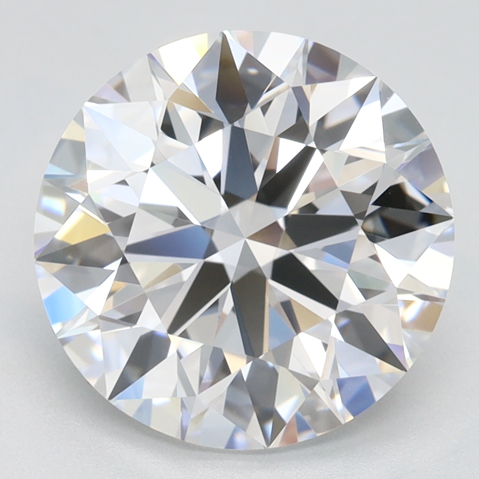 3.47 carat f VVS2 ID Cut IGI round diamond