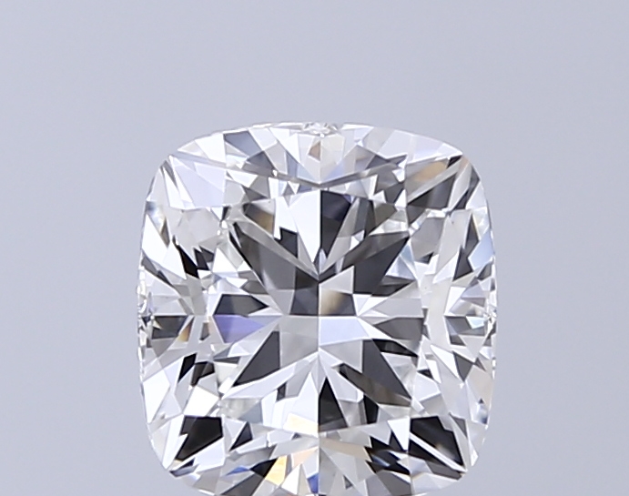 2.06 carat f VVS2 EX Cut IGI cushion diamond