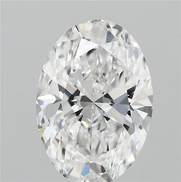 3.09 Carat Oval Cut D VVS1 Diamond - view 1