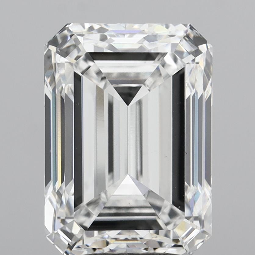 5.51 ct. emerald Lab Grown Diamond front image