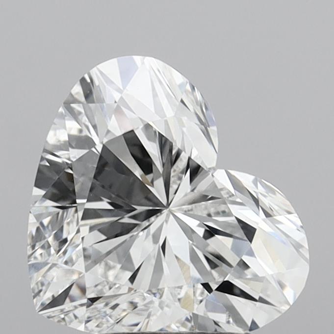 2.35 carat d VS1 EX Cut IGI heart diamond