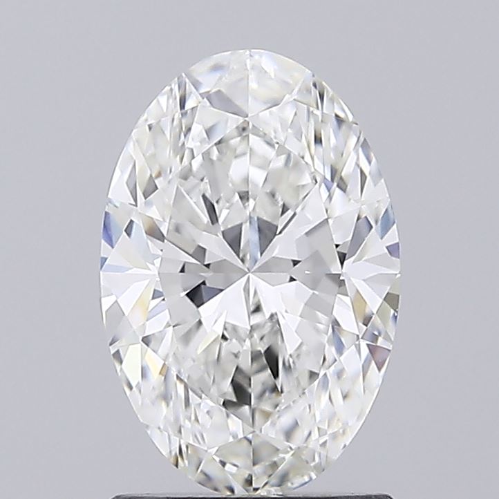 1.46 carat f VVS2 EX Cut IGI oval diamond