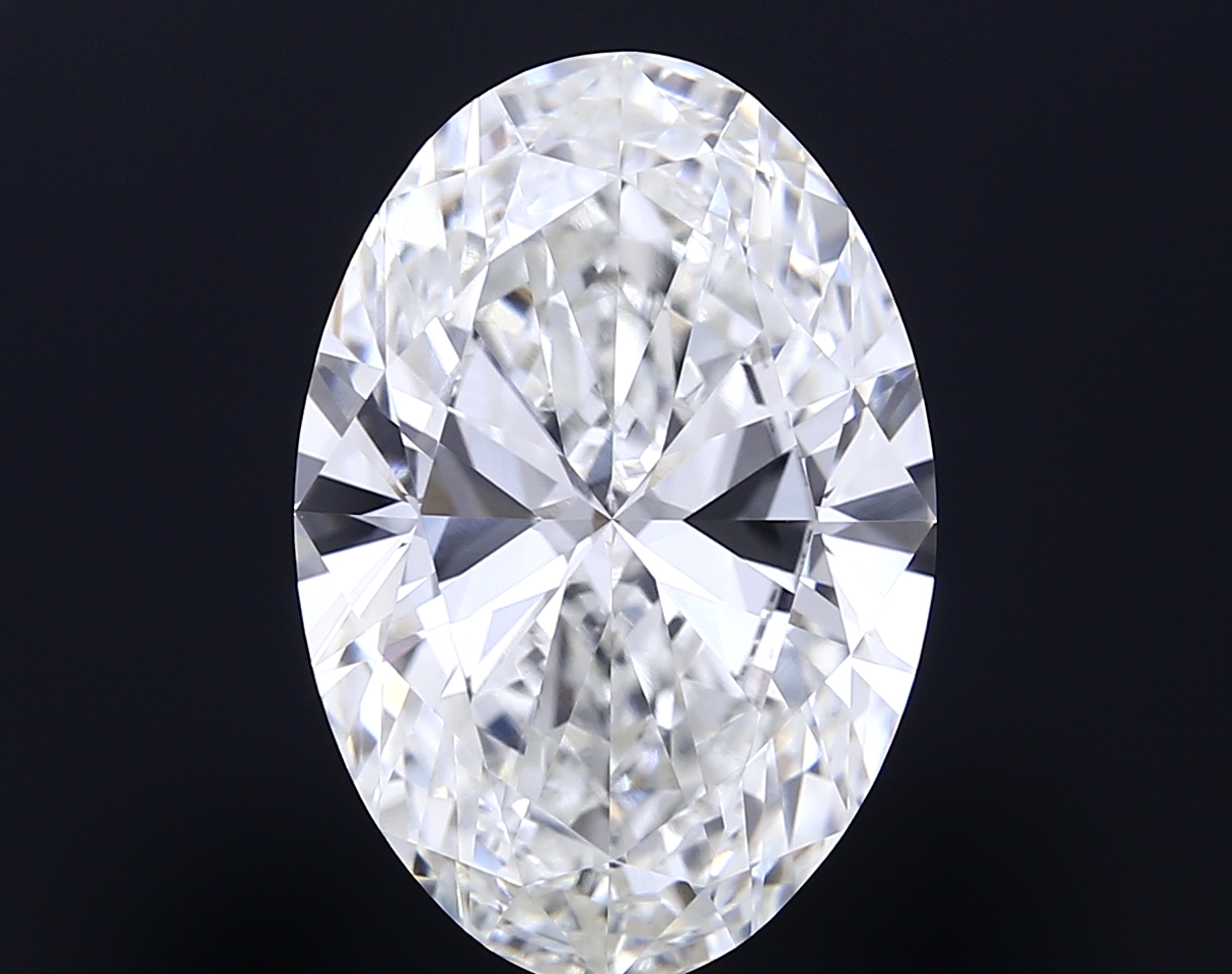 0.95 ct. oval Lab Grown Diamond front image
