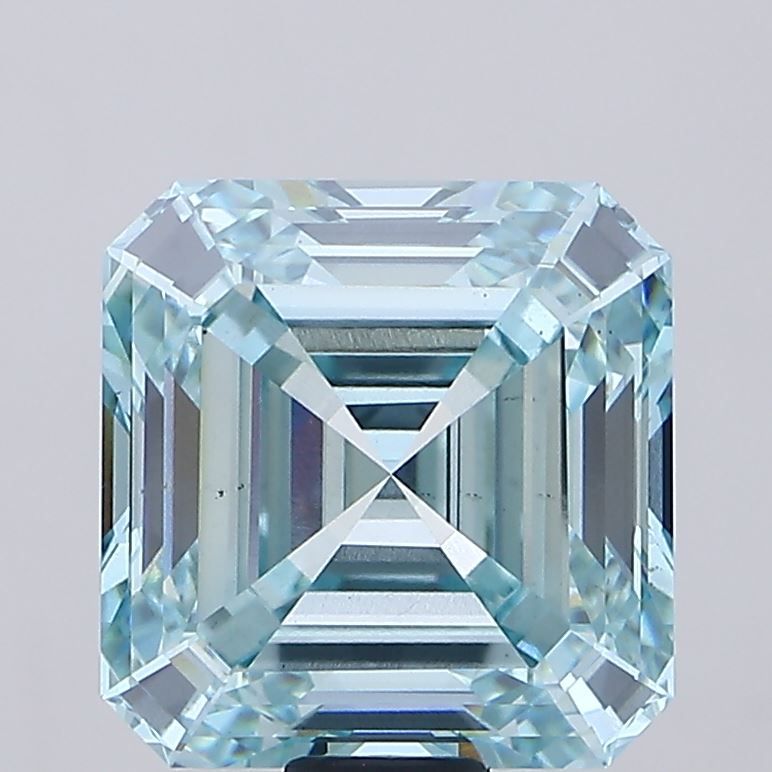 27.34ct SQ EMERALD Fancy Vivid Green VS2 IGI