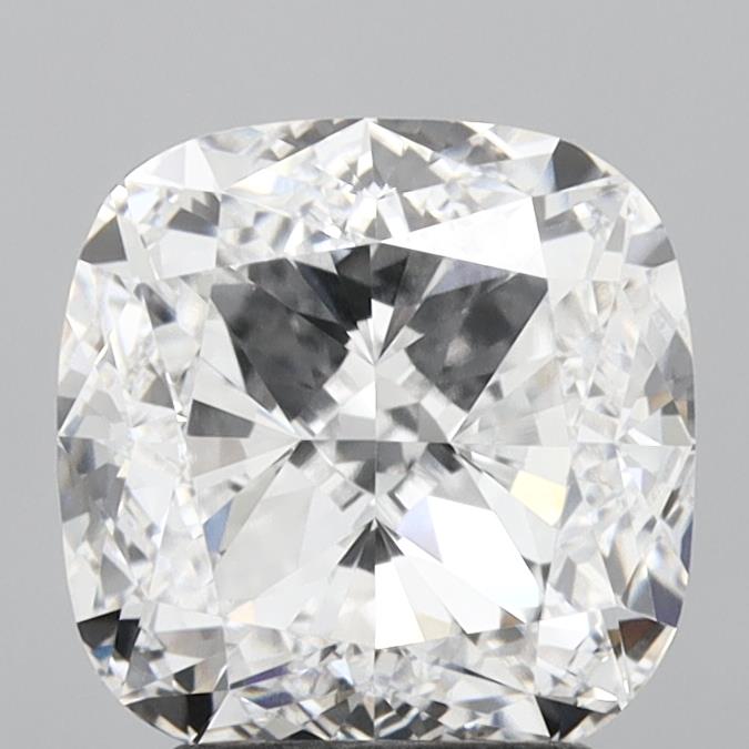 3.05 carat d VVS2 EX Cut IGI cushion diamond