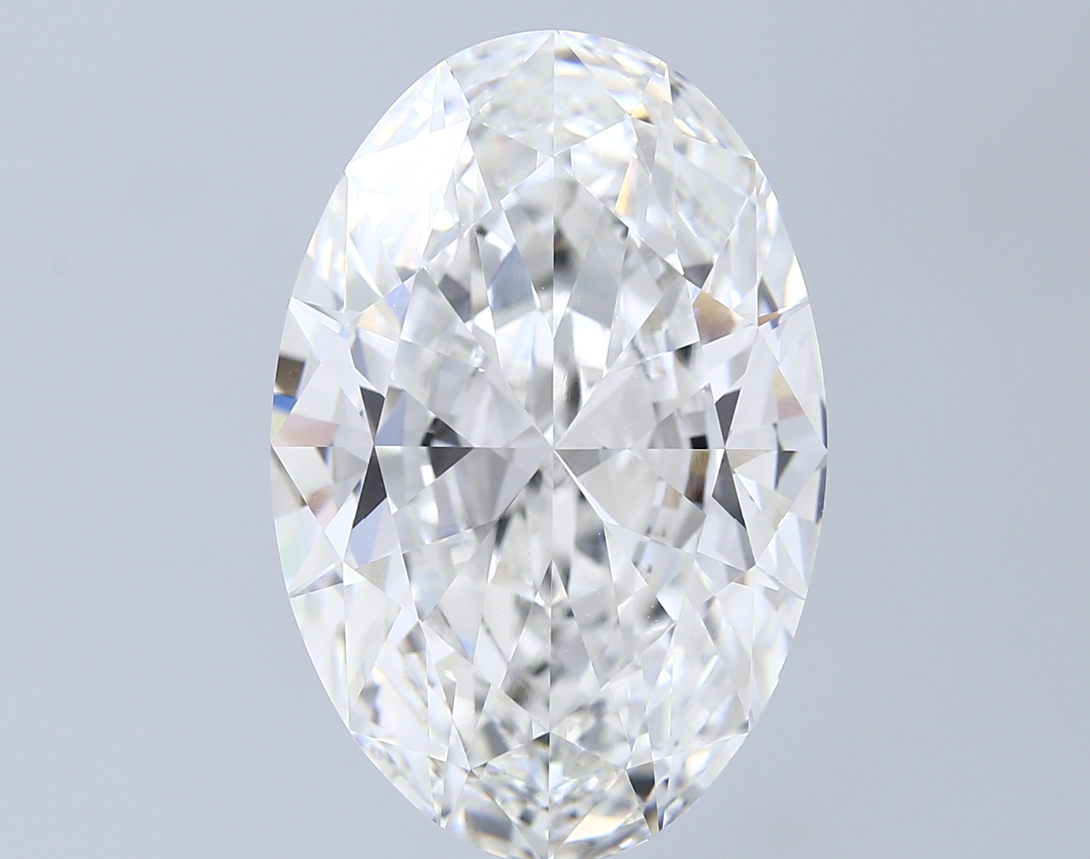 15.04 ct. oval Lab Grown Diamond front image