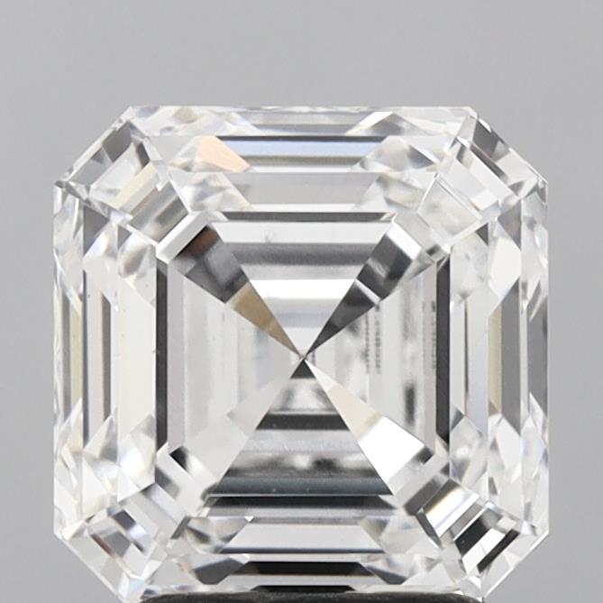 3.02 carat e VVS2 EX Cut IGI asscher diamond