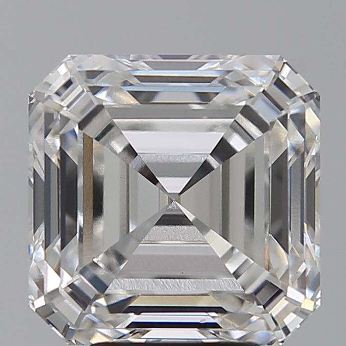 5.54ct Asscher F VS1 IGI