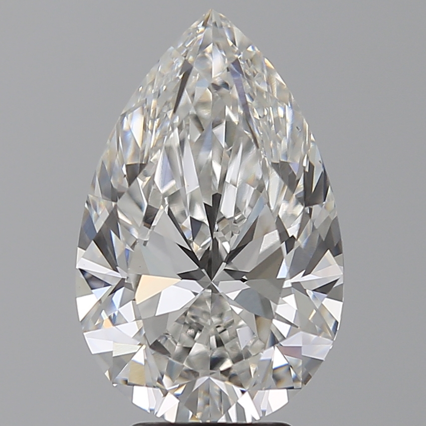 5.09ct Pear F VVS2 IGI