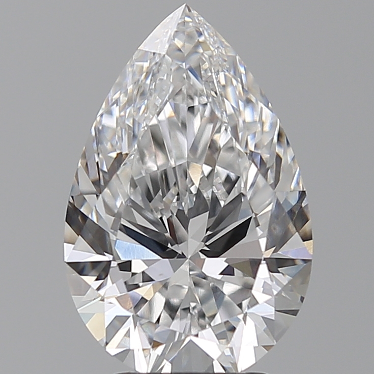 3.59ct Pear D VVS2 IGI