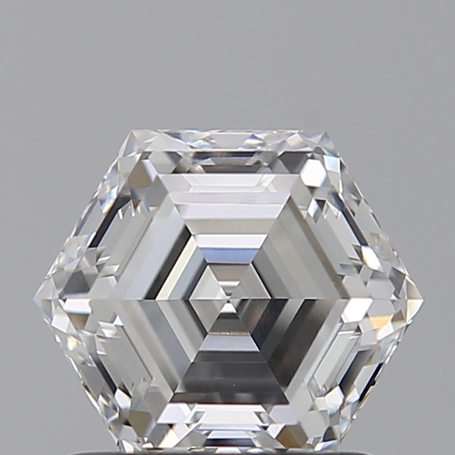 1.08ct Hexagonal D VVS1 IGI