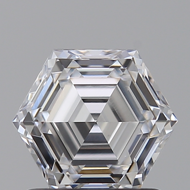 1.07ct Hexagonal D VVS2 NON-CERT
