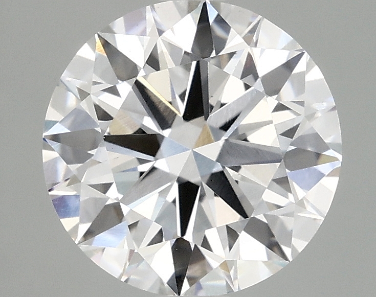 2.55 Carat Round Cut Lab Diamond