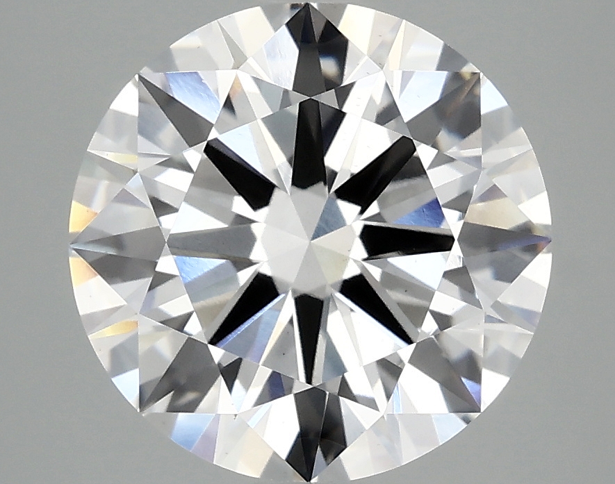 3.88 Carat Round Cut Lab Diamond