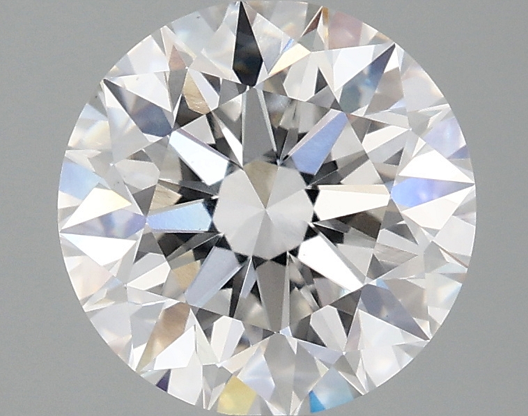 2.56 Carat Round Cut Lab Diamond