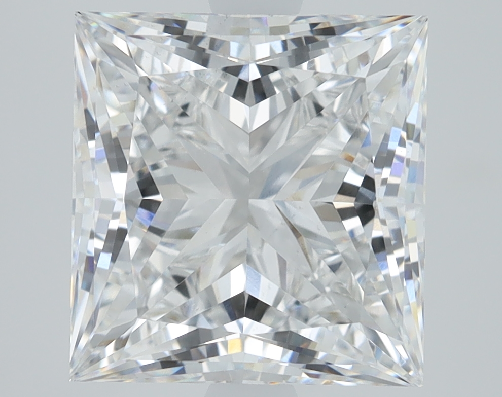 3.55 Carat Princess Cut Lab Diamond