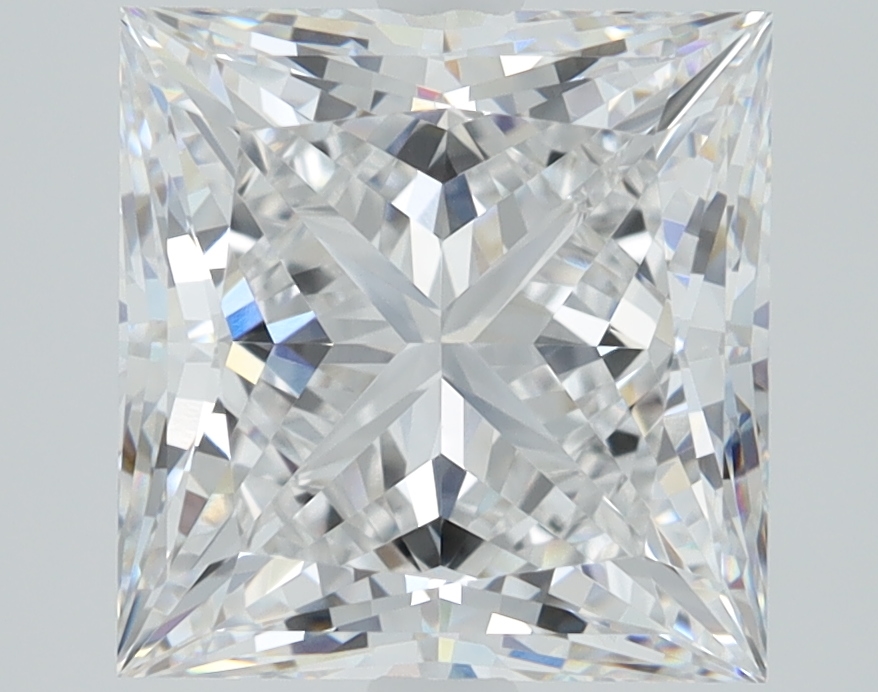 3.62 Carat Princess Cut Lab Diamond