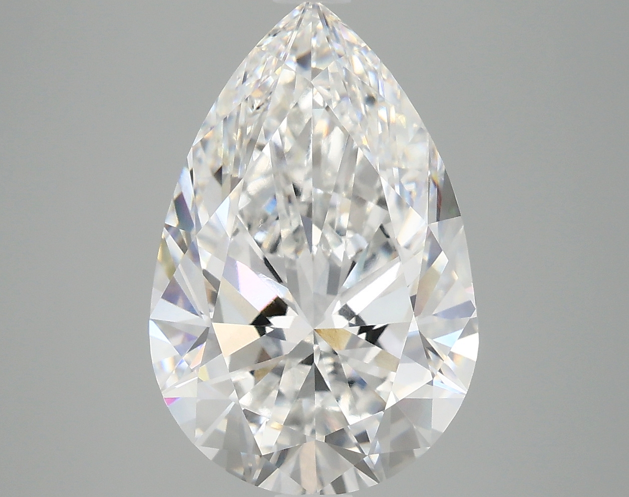 4.92 Carat Pear Cut Lab Diamond
