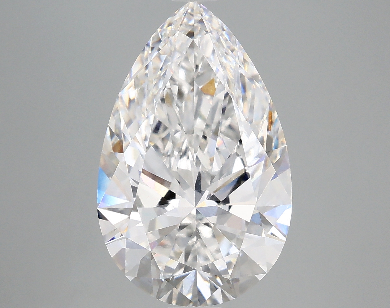 4.56 Carat Pear Cut Lab Diamond
