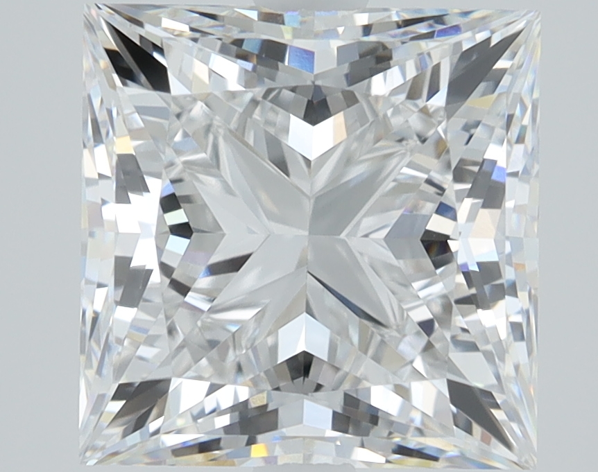 3.53 Carat Princess Cut Lab Diamond