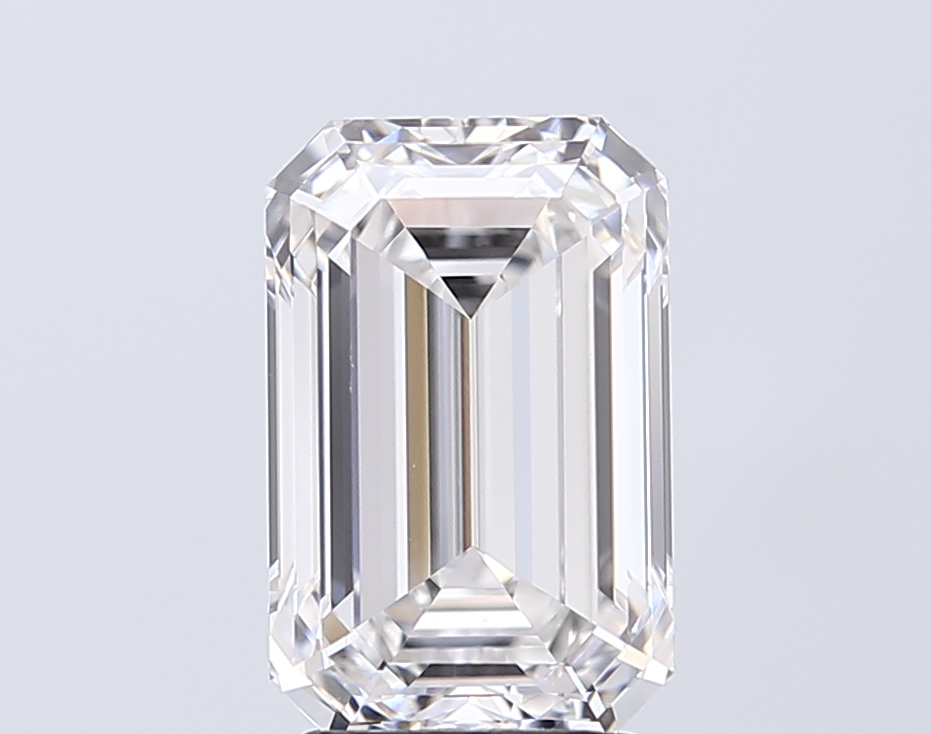 Emerald cut 4.07ct E VVS1