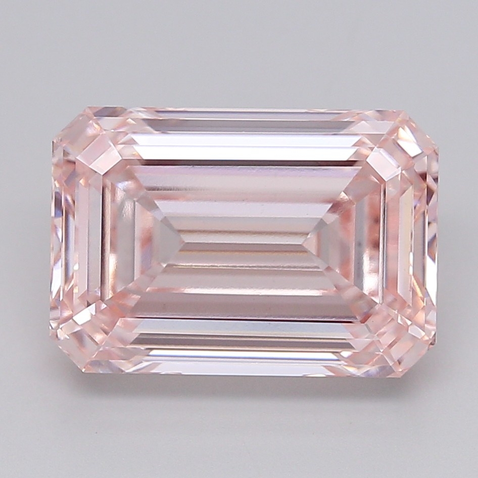 7.27ct Emerald Fancy Intense Pink VS1 IGI