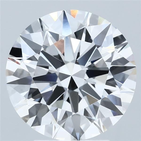 3.79 Carat Round Cut F VVS2 Diamond - view 1