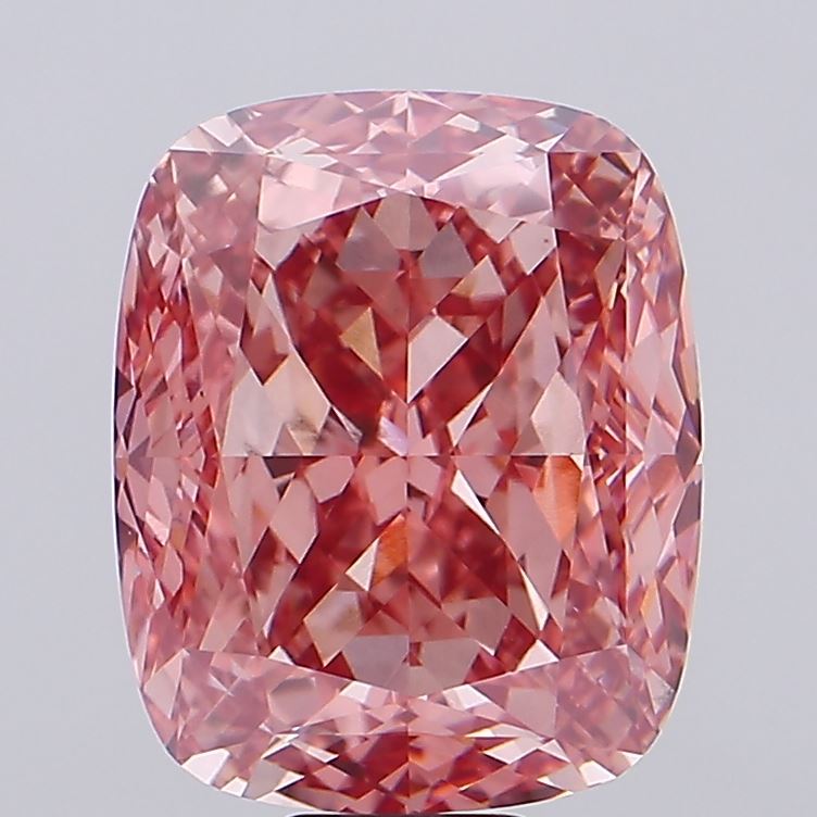 18.06ct Cushion Fancy Vivid Pink VS2 IGI