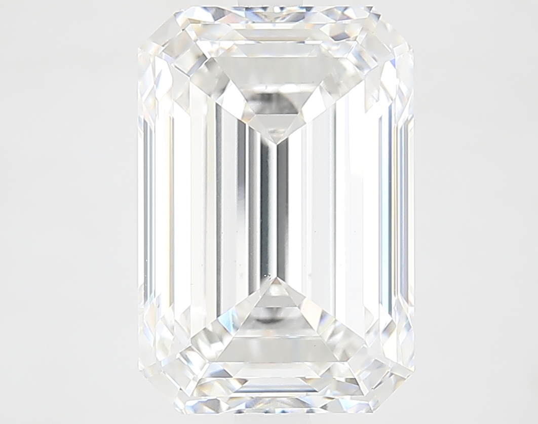 5.46 ct. emerald Lab Grown Diamond front image