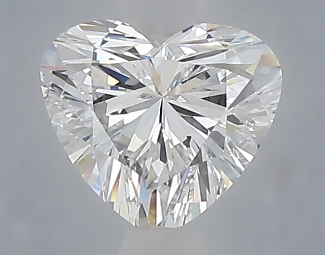 1.1 carat d VVS2 EX Cut IGI heart diamond