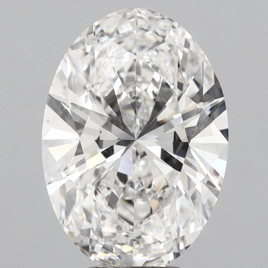 Oval 4.73ct F VS1