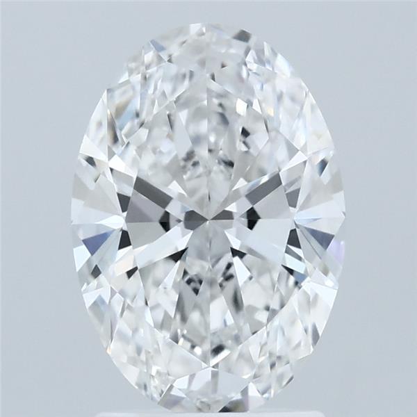 2.03 ct. oval Lab Grown Diamond front image