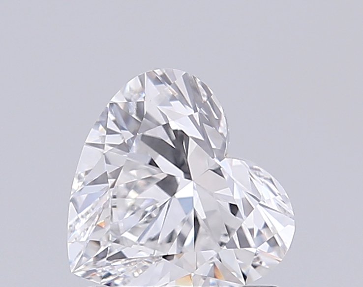 1 carat d VVS2 EX Cut IGI heart diamond