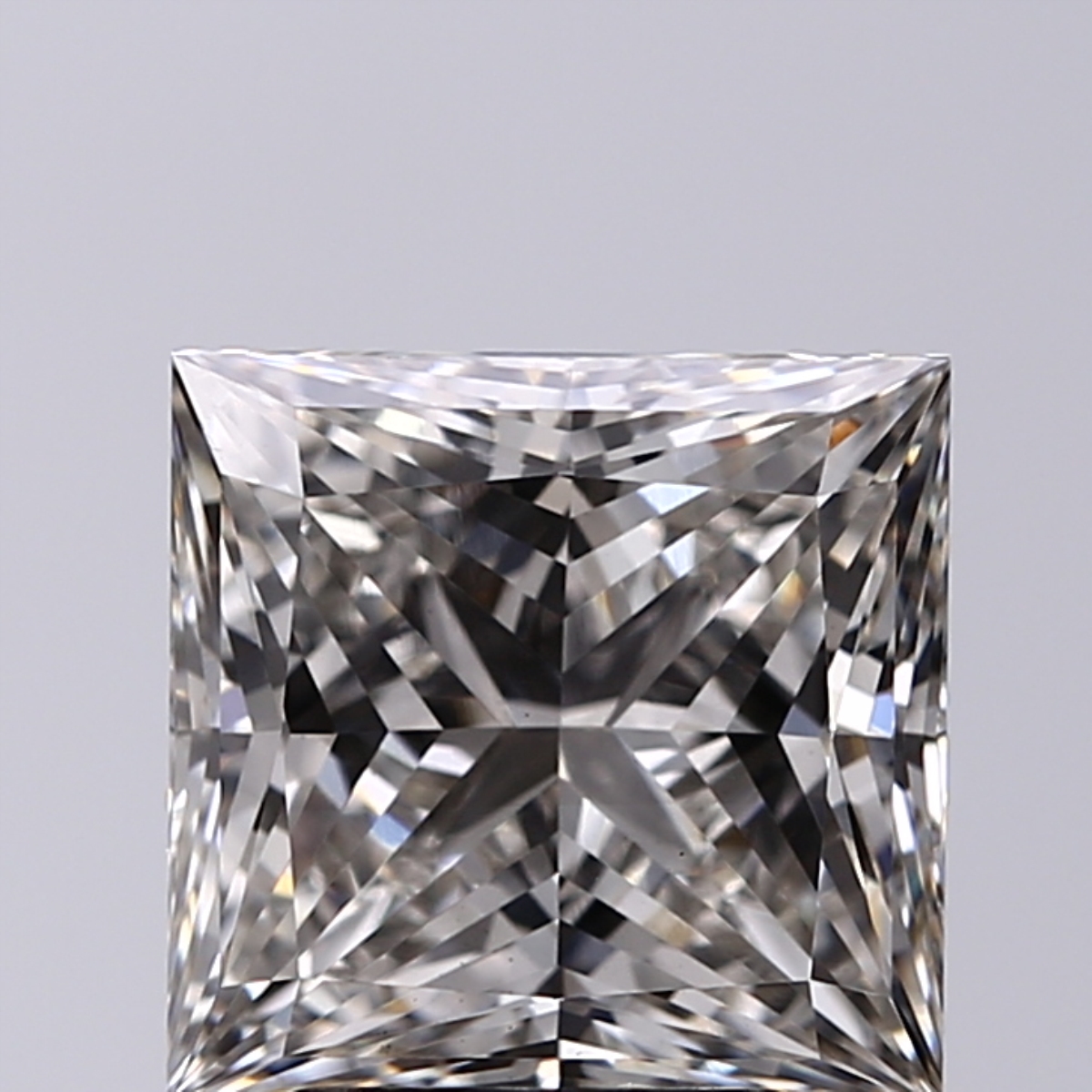 3.02 ct. princess Lab Grown Diamond front image