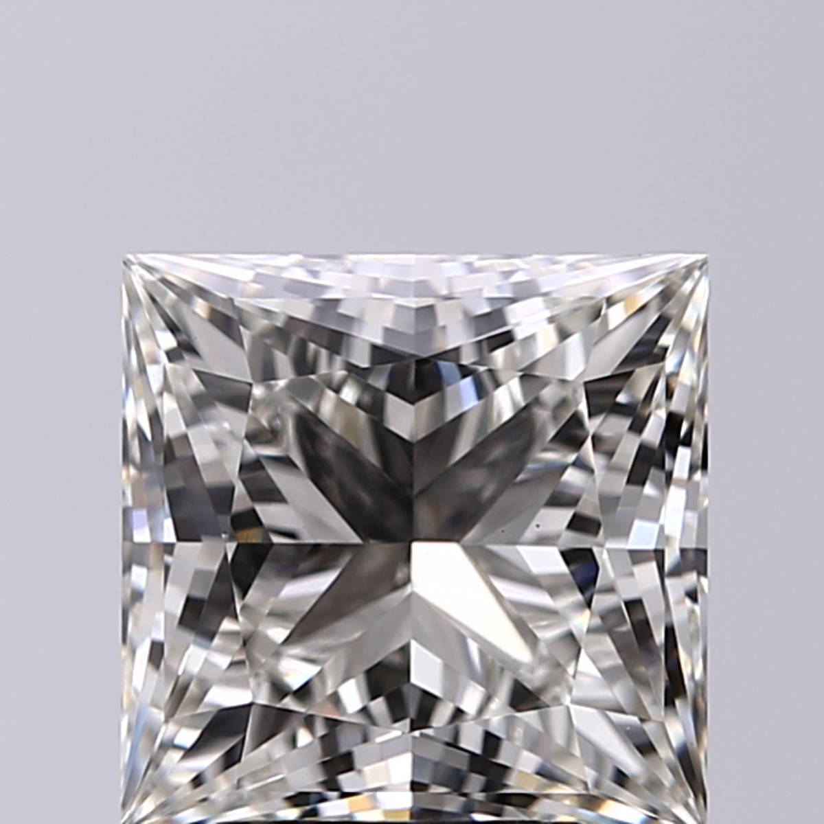 3.22 ct. princess Lab Grown Diamond front image