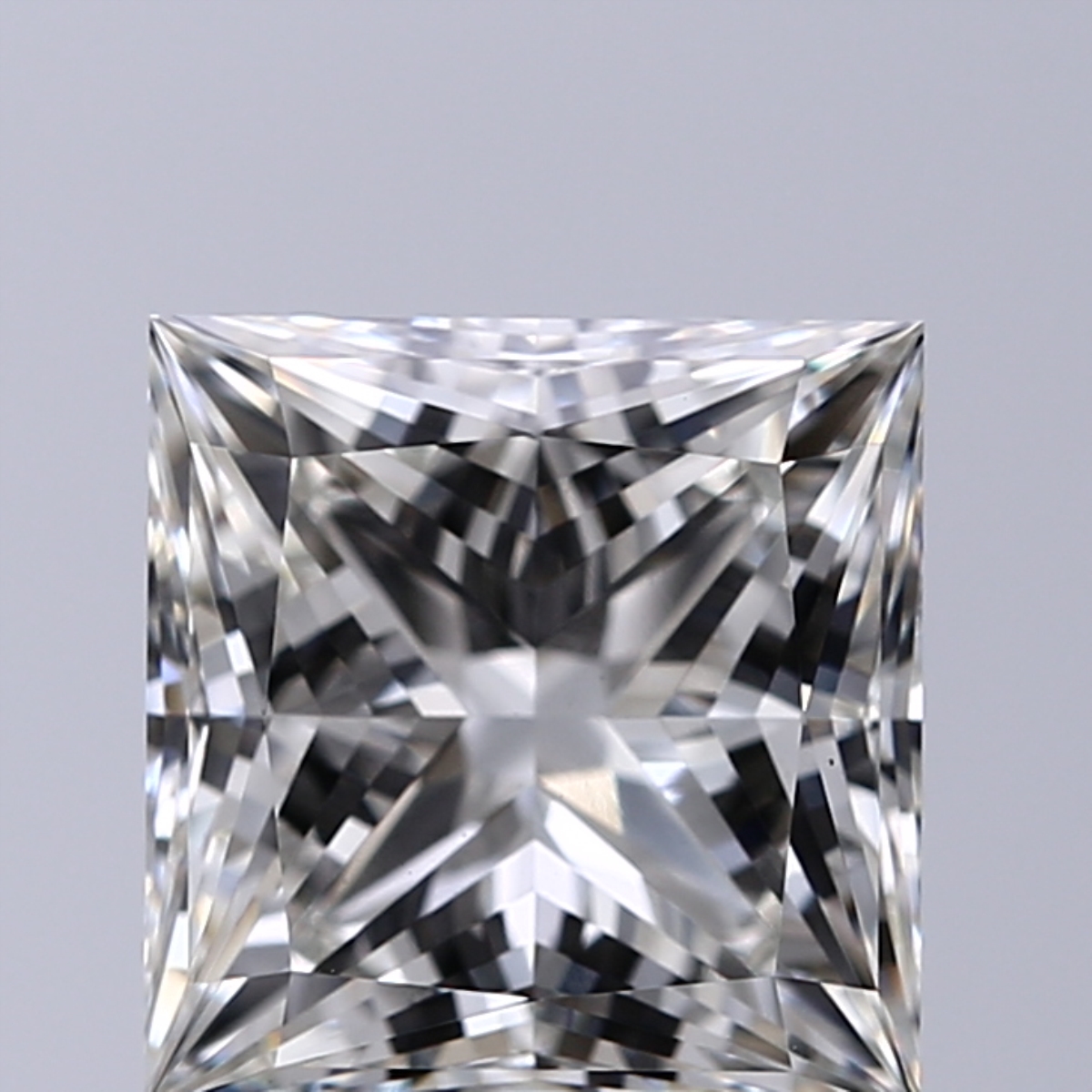 3.03 ct. princess Lab Grown Diamond front image