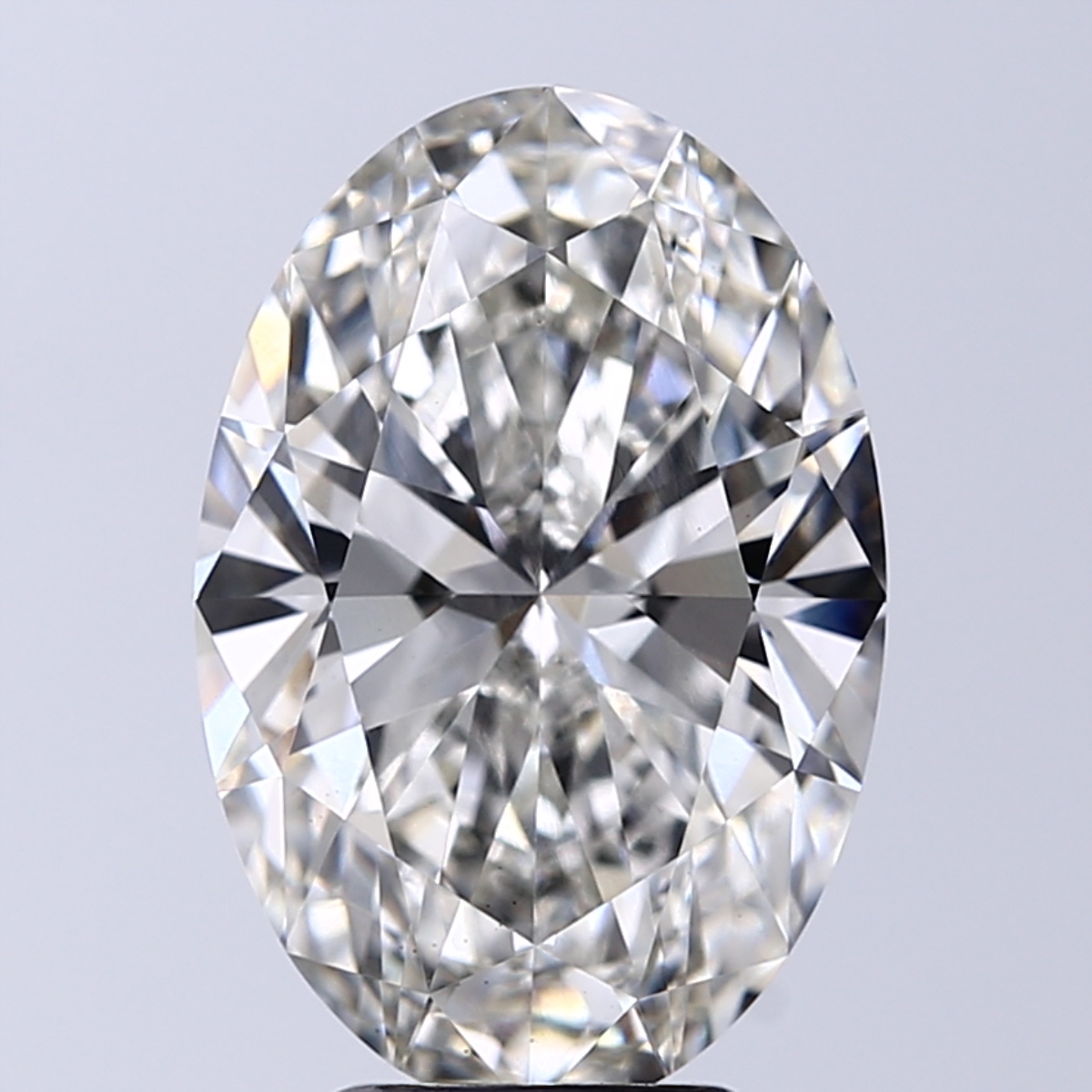 5.04 ct. oval Lab Grown Diamond front image